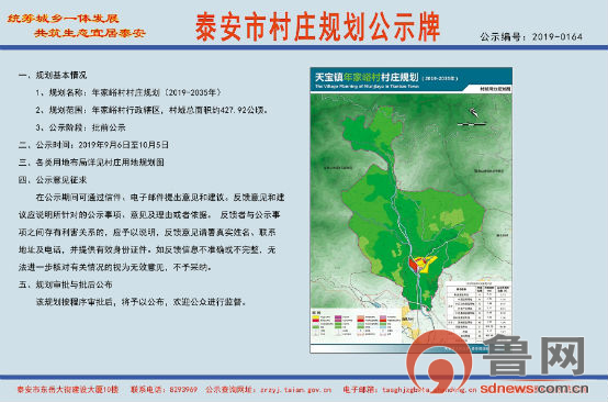 史洼村委会发展规划概览